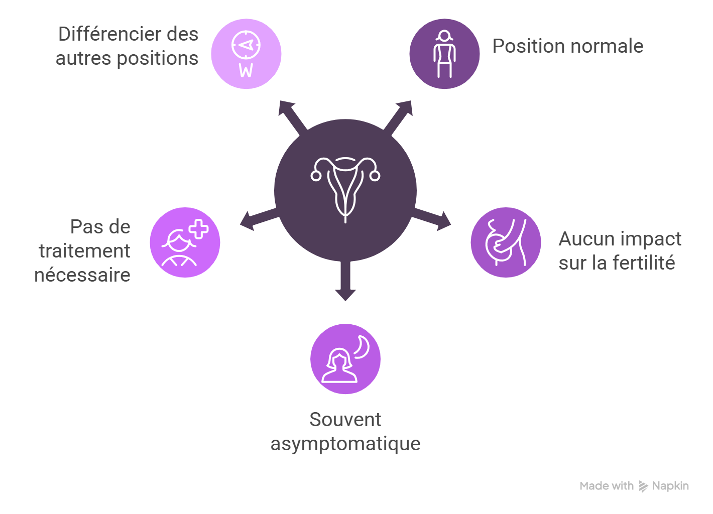 Utérus antéversé : causes, symptômes, fertilité