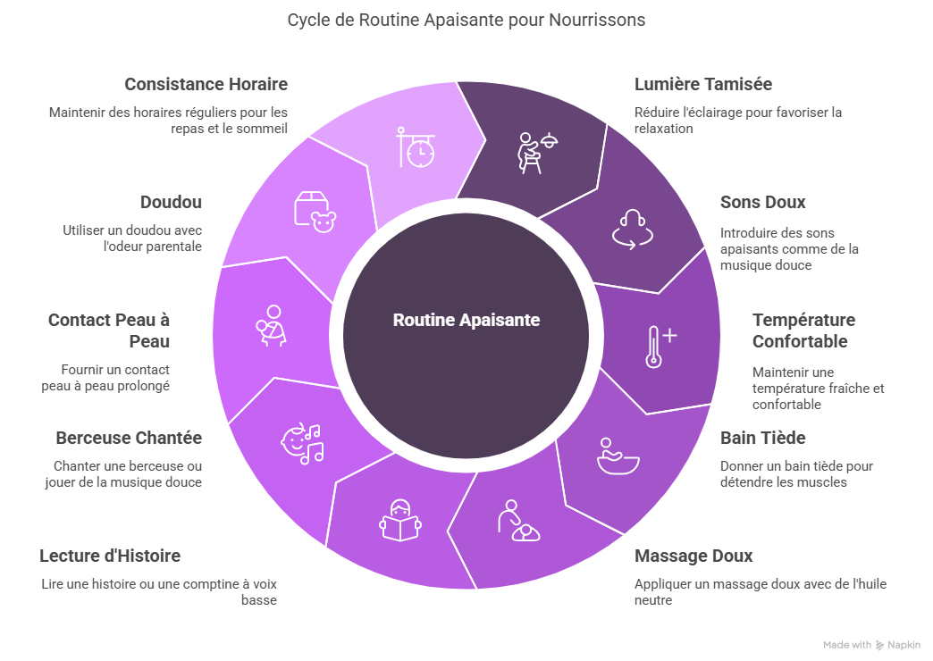 Pleurs de décharge : reconnaître et apaiser bébé