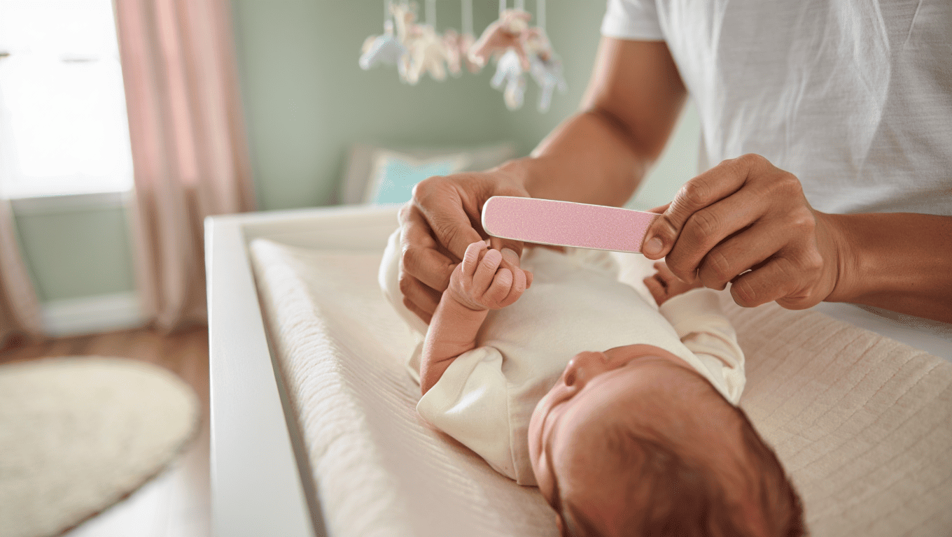 Couper les ongles de bébé : méthode sûre par âge