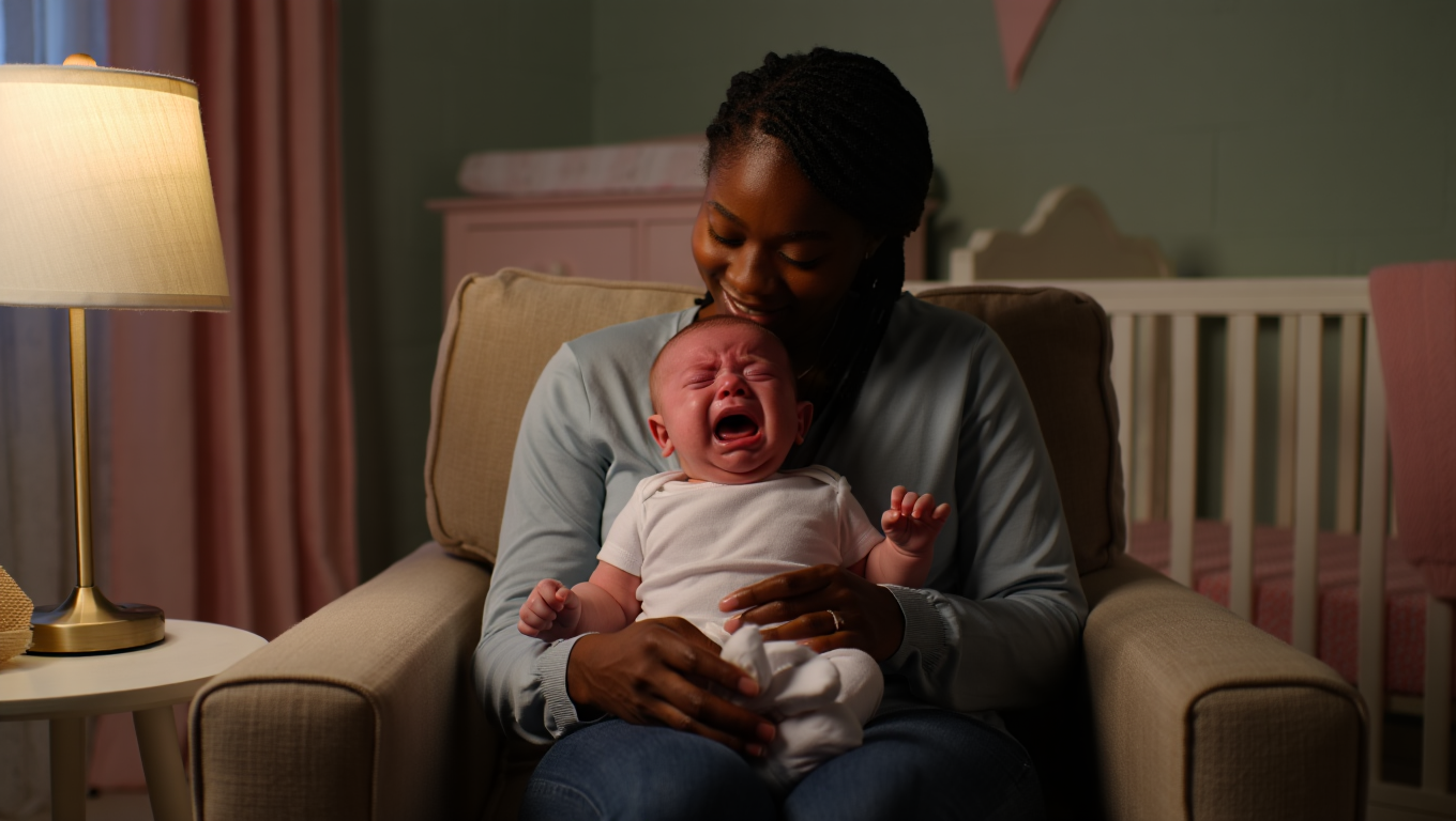 Pleurs de décharge : reconnaître et apaiser bébé