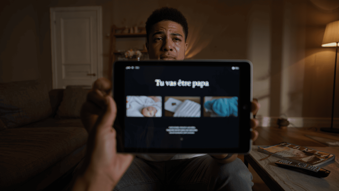 Annoncer grossesse Vidéo personnalisée