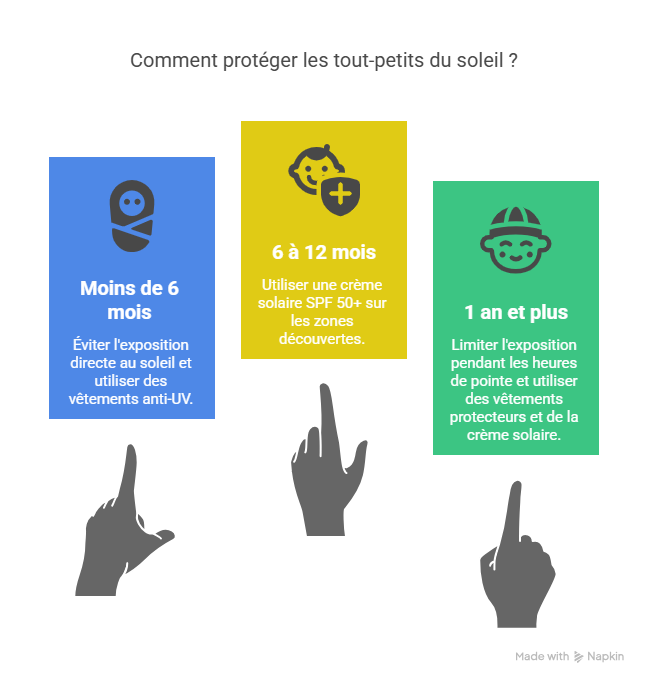 coup soleil bebe : comment prévenir et soulager rapidement