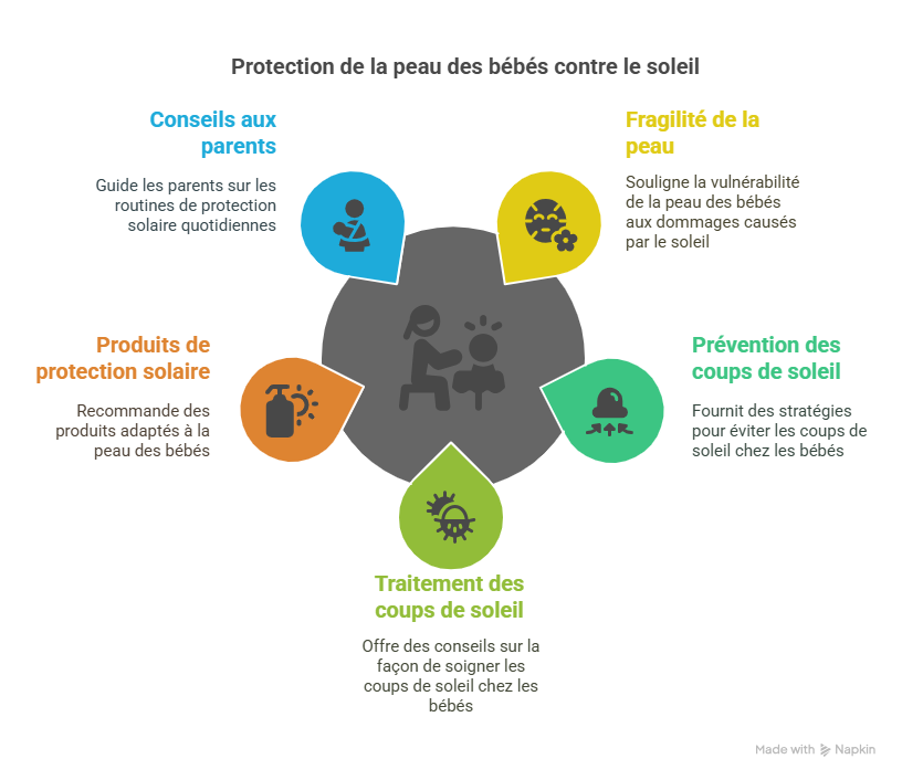 coup soleil bebe : comment prévenir et soulager rapidement