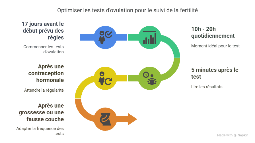 Test d'ovulation positif : que faire après