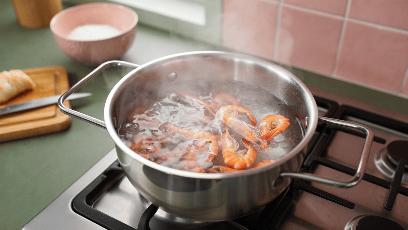 Crevettes pendant grossesse : bienfaits, risques & sécurité