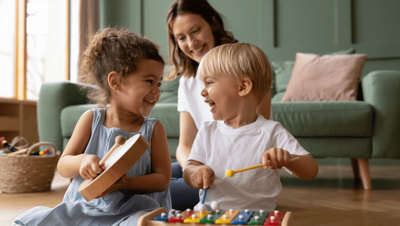 5 jeux musicaux enfants pour développement éveil musical