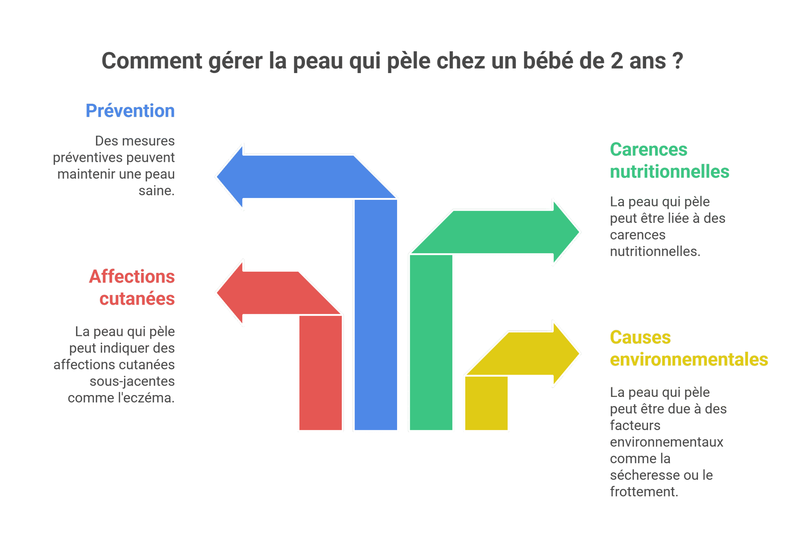 Peau qui pèle bébé 2 ans : 5 causes + urgence à repérer