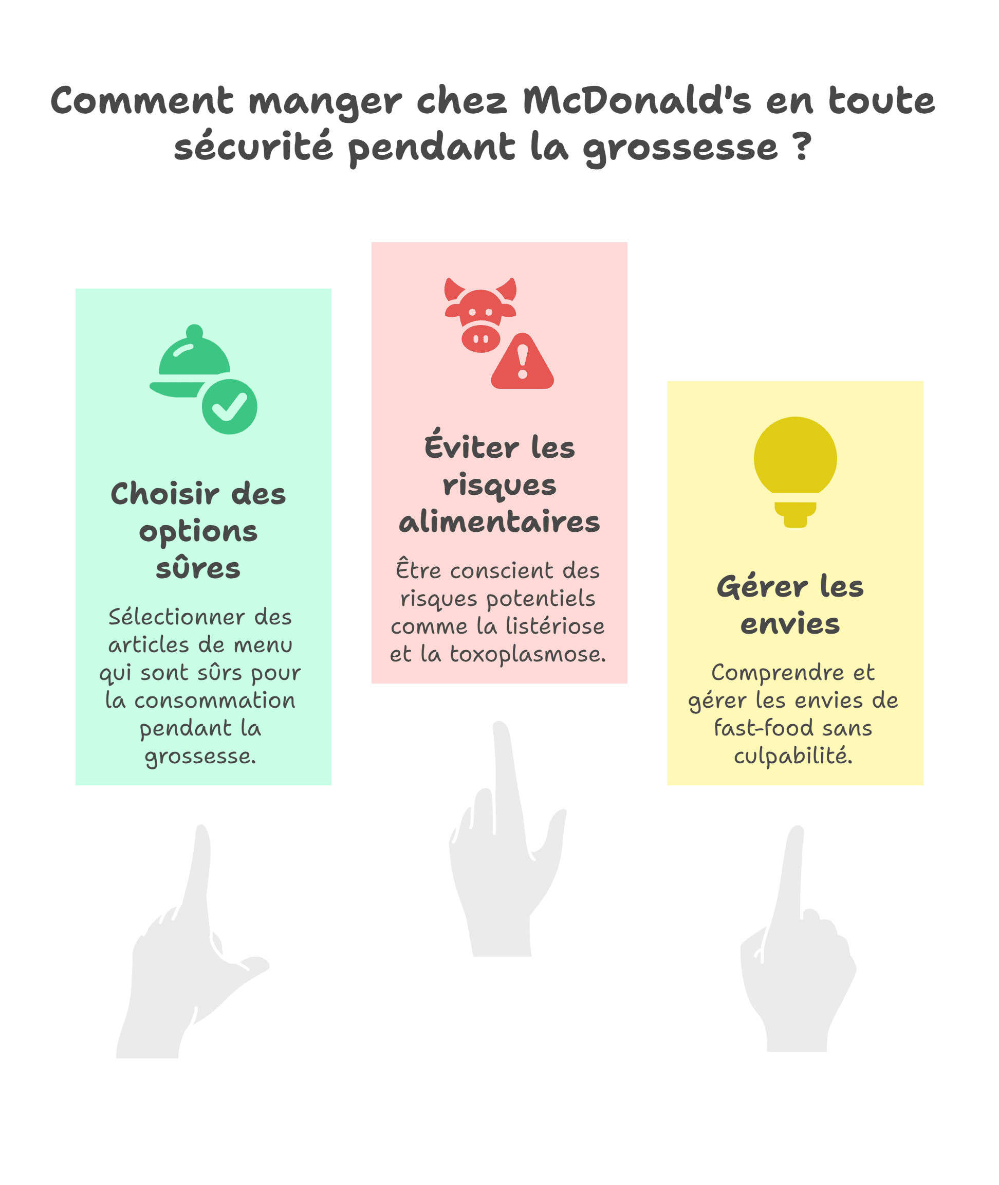 Manger mcdonalds enceinte : bons choix et conseils pratiques