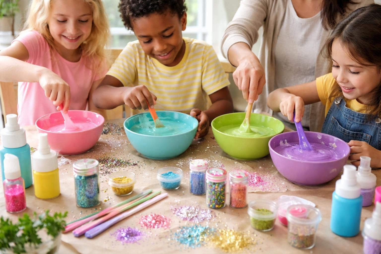 découvrez des recettes simples pour fabriquer facilement du slime maison avec des ingrédients courants. amusez-vous en créant votre propre slime personnalisé à la maison !