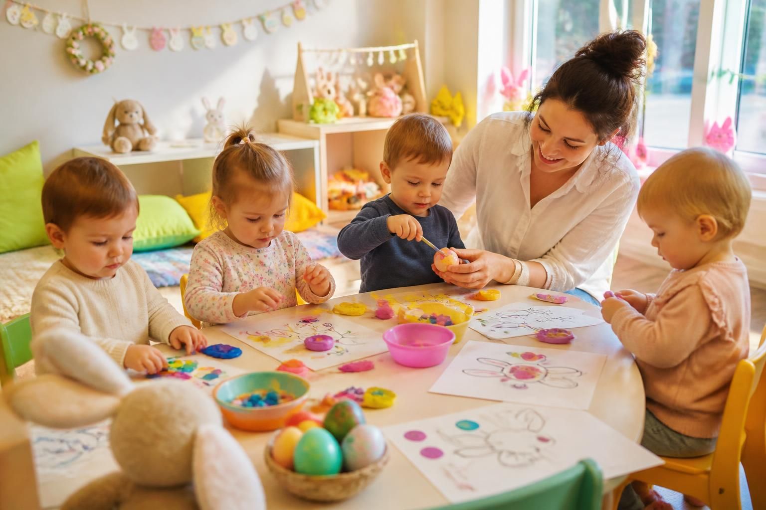 découvrez des activités de pâques en crèche, avec des idées ludiques et créatives adaptées aux tout-petits pour célébrer cette fête joyeusement.