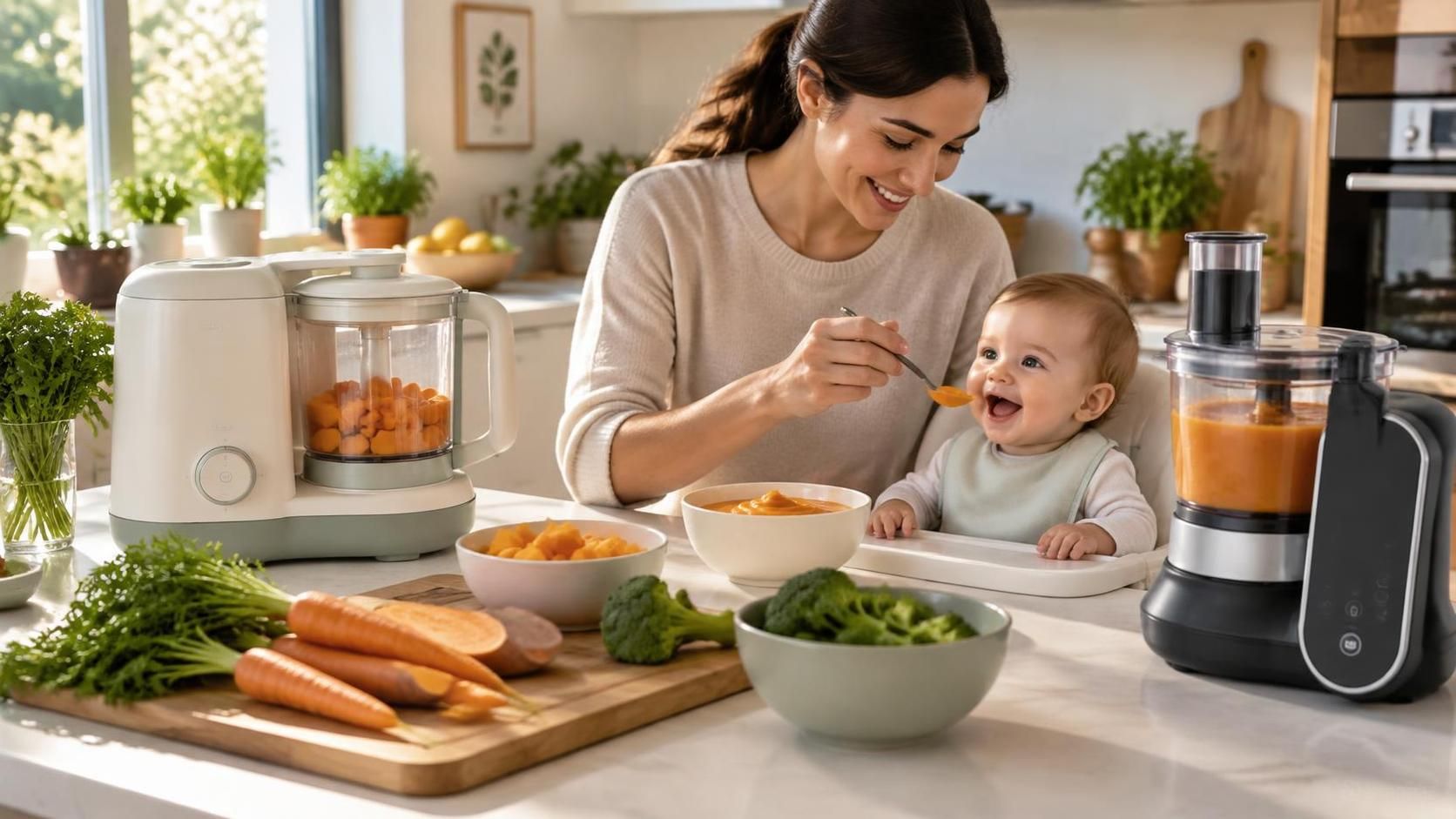 babymoov ou babycook : comparez leurs fonctionnalités, leur praticité et leurs avantages pour choisir le robot cuiseur idéal pour les repas de bébé.