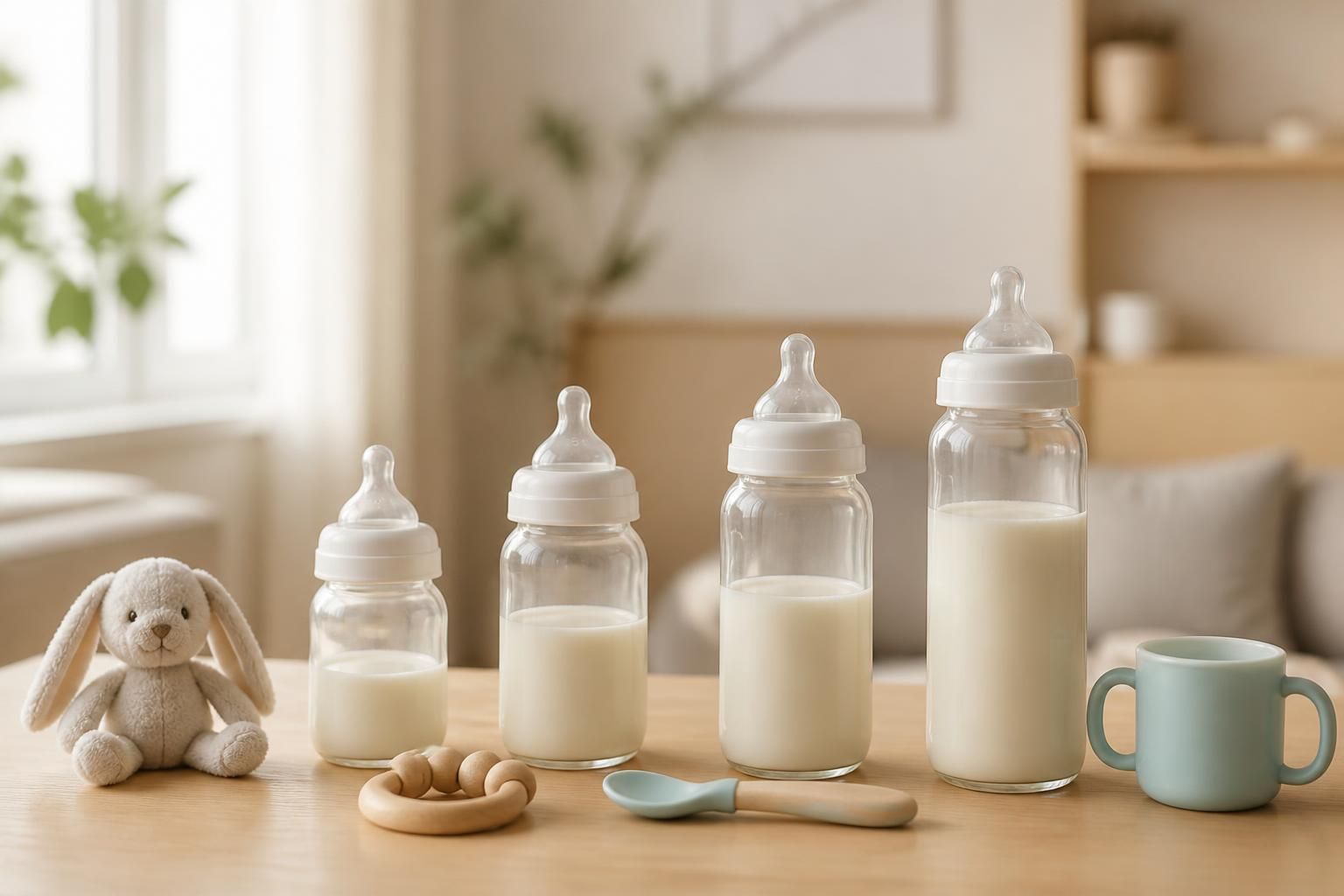 découvrez quelle quantité de lait donner à votre bébé selon son âge pour assurer une alimentation équilibrée et adaptée à ses besoins.