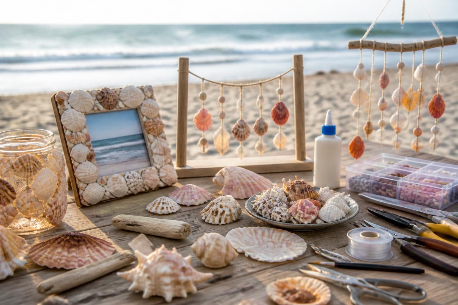 découvrez des idées créatives pour transformer vos coquillages ramassés sur la plage en magnifiques décorations artisanales pour embellir votre intérieur.