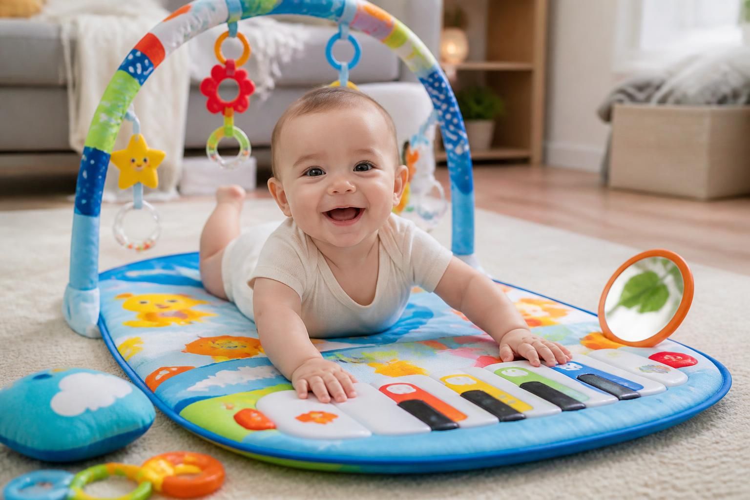 découvrez comment choisir le meilleur tapis musical pour bébé afin de stimuler son développement sensoriel et moteur tout en s'amusant.